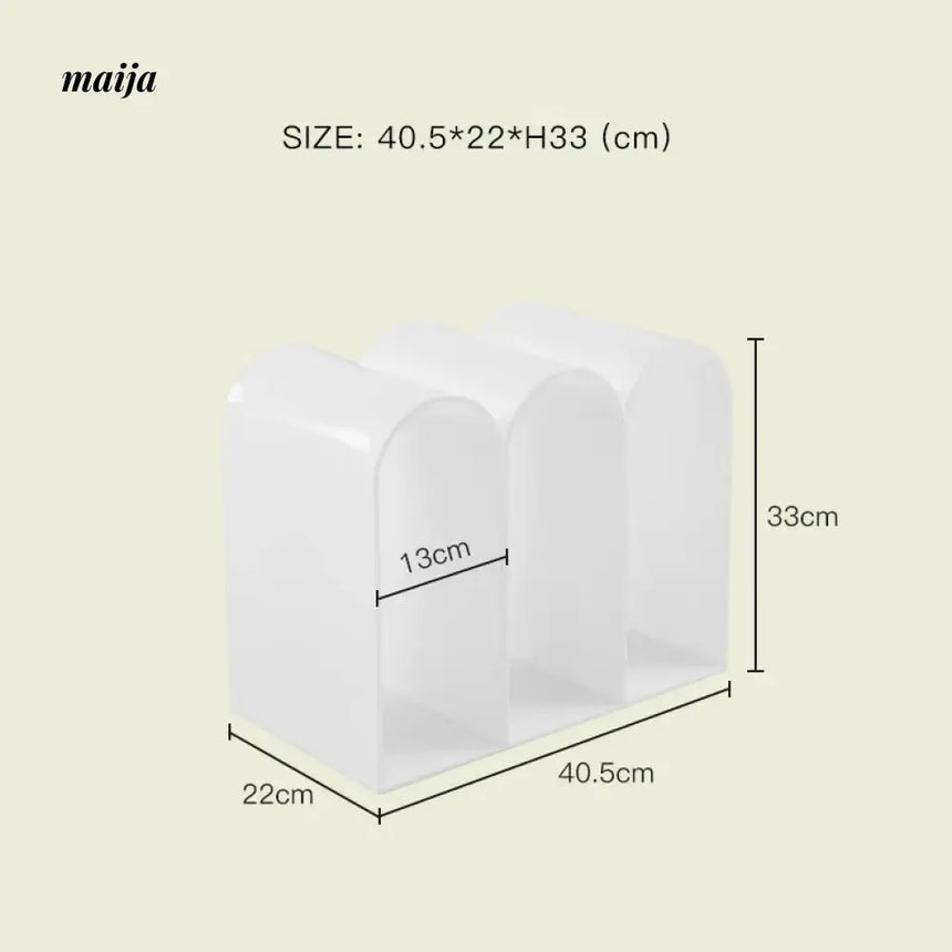 LAZYSPACE Ivy Acrylic Bookshelf from LAZYSPACE