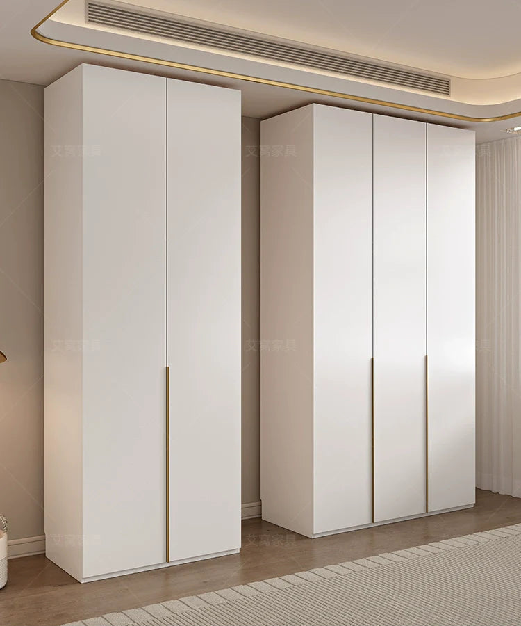 AIWO Lucille European Pine Cream Wardrobe with Dressing Table from AIWO