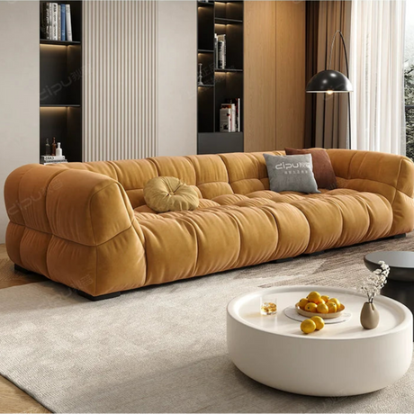 DIPU Frankie Down-Filled Cream Sofa from DIPU