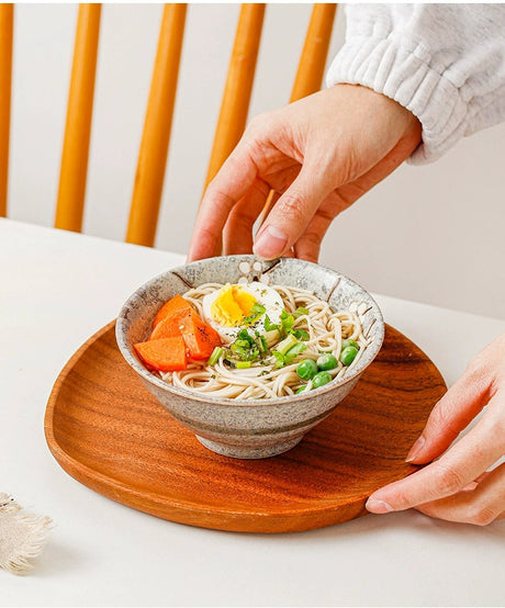 OKADA YAKI Five-Color Noodle Bowl Set from OKADA YAKI