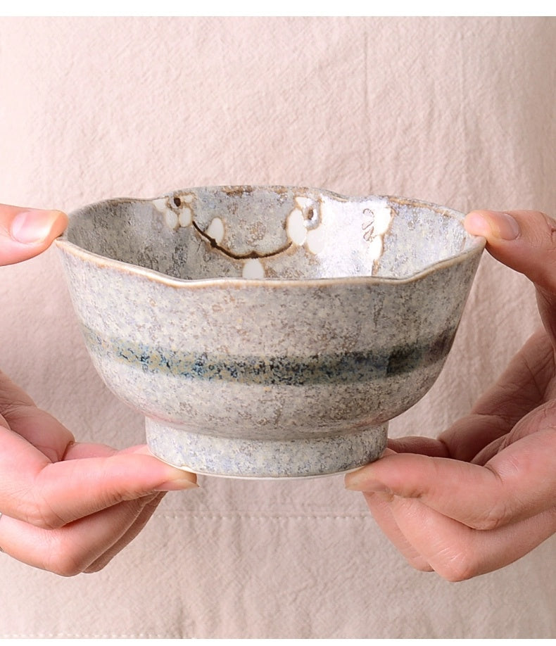 OKADA YAKI Five-Color Noodle Bowl Set from OKADA YAKI