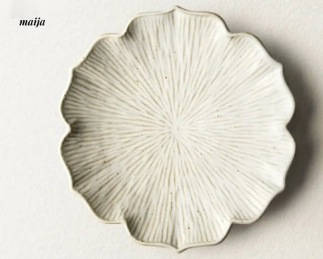 JOTO Handmade Japanese Dinner Plate Tableware from JOTO