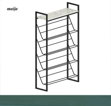 YUJIA Nordic Iron Shoe Rack Multi-Layer Storage from YUJIA