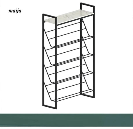 YUJIA Nordic Iron Shoe Rack Multi-Layer Storage from YUJIA