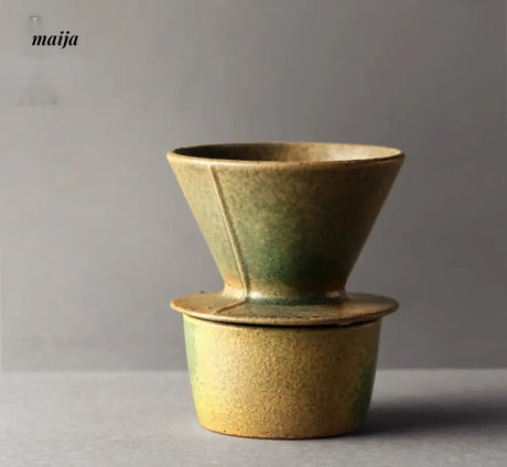 JOTO Ceramic Filter Pot V60 Coffee Hand Set from JOTO