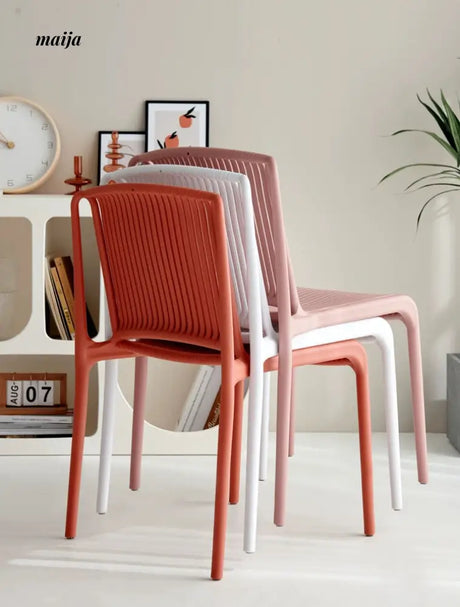 Demi Plastic Dining Chairs from Zecai
