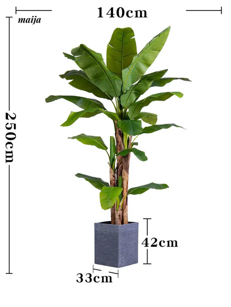 Artificial Large Leaf Banana Tree from maija