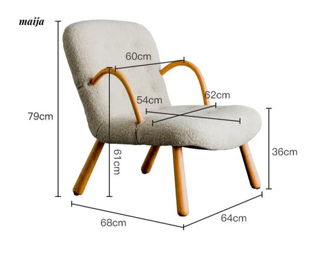 LAZYSPACE Mila Lazy Sofa Chair from LAZYSPACE