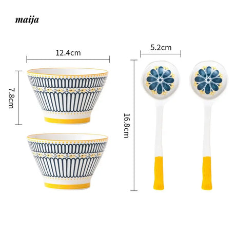 Haruto Ceramic Rice Bowls from maija