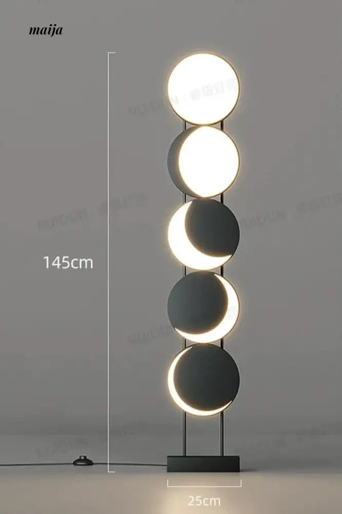 RUIDUN Moon Phases Floor Lamp