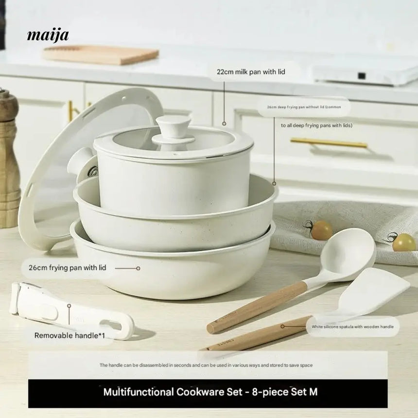 CAROTE Removable Handle Cookware Set for Home from CAROTE