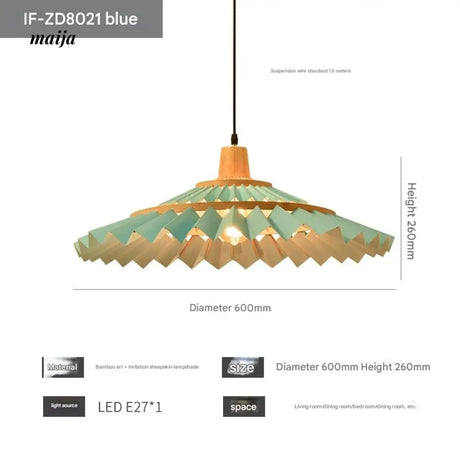 ZHONGSHAN Japanese Ceiling Lamp with Umbrella Design from ZHONGSHAN