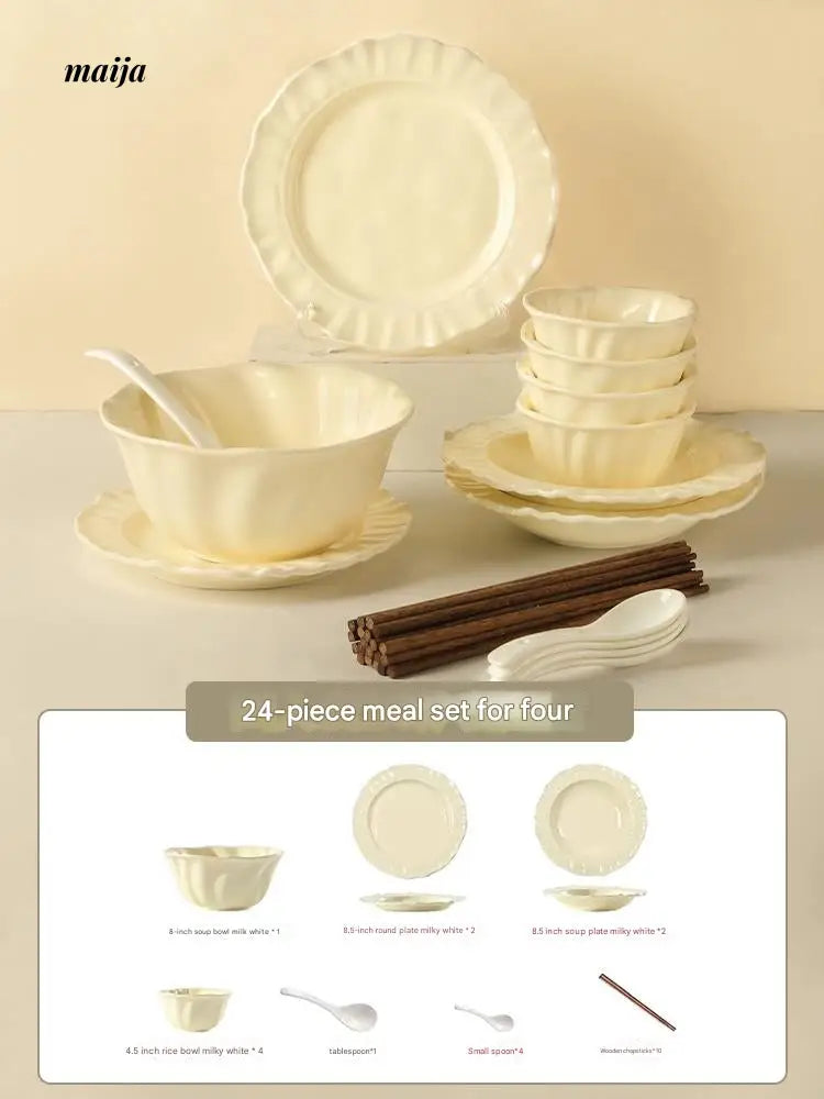 MOSE Creamy Tableware Collection from MOSE