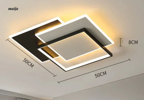 GVG Looping Rectangles Ceiling Lamp from GVG