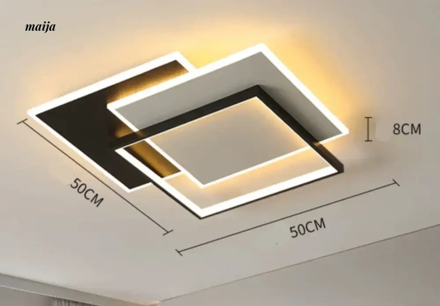 GVG Looping Rectangles Ceiling Lamp from GVG