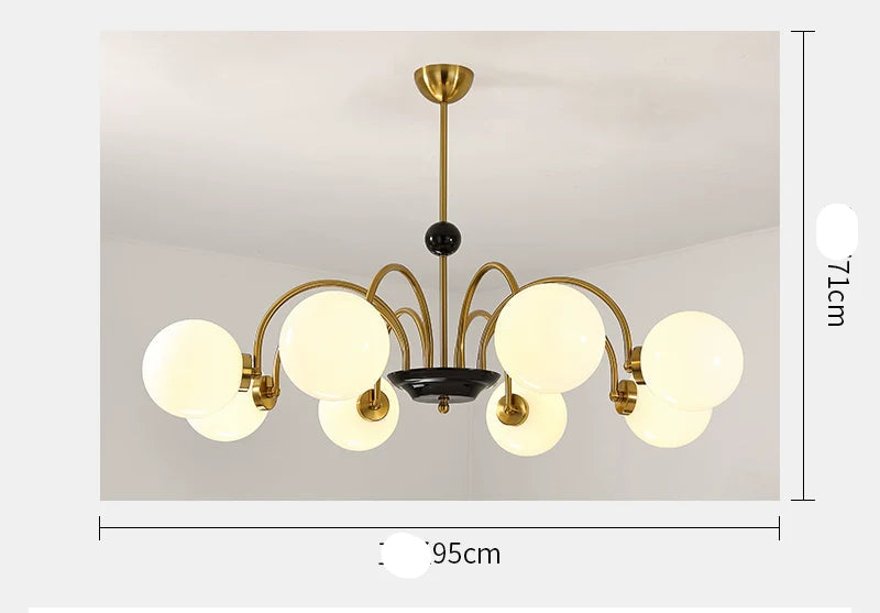 ALISA Vincent French Magic Bean Chandelier from ALISA