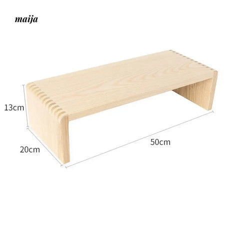 KIMACHI Simple Wooden Monitor Stand from KIMACHI