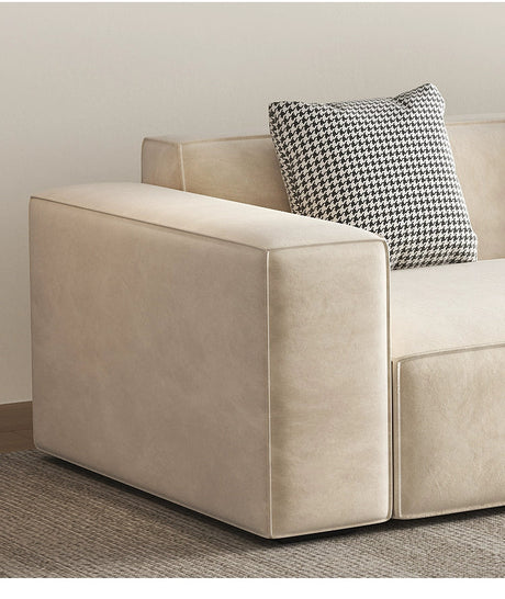 LATE AUTUMN Modern Scandinavian Minimalist Cream Sofa from LATE AUTUMN