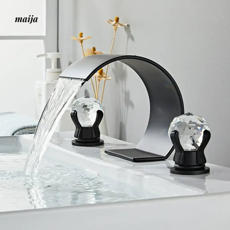 Crescent Waterfall Faucet from Kaiyashi