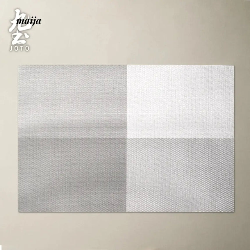JOTO PVC Table Mat Anti Scald Waterproof Dinner Plate from JOTO