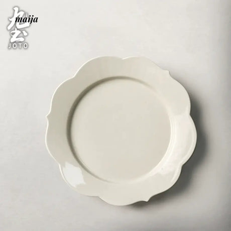 JOTO Japanese Ceramic Fruit Plate Handmade Dish Set from JOTO