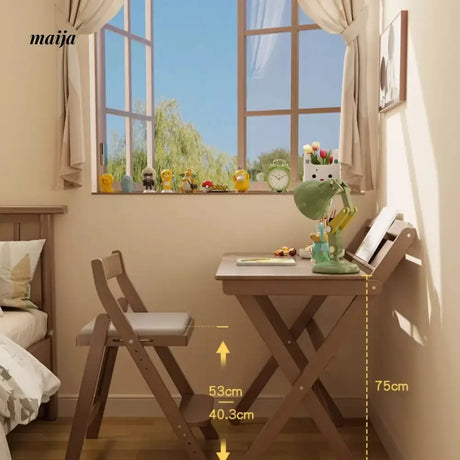 FUYUKI Butte Foldable Study Desk from KENZAKI