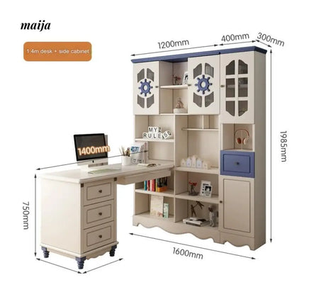 Nautica Children's Wardrobe with Desk from maija