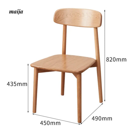 XIXI Lachlan Cherry Wood Dining Chair from XIXI
