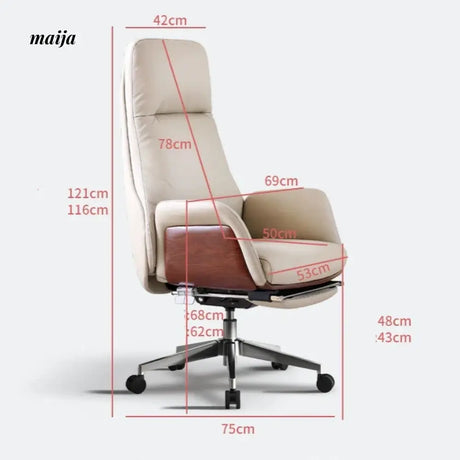 PINYI Benedict High Back Office Chair from KENZAKI