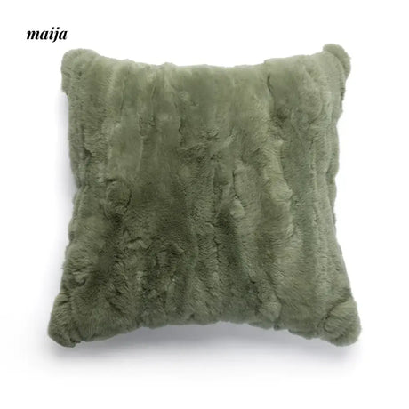 MISTYWOOD Green Pillow for Bedside or Sofa from MISTYWOOD