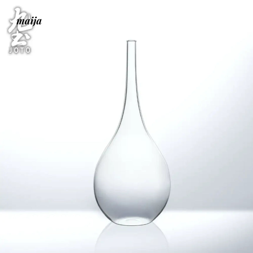 JOTO Japanese Zen Glass Vase Small Wabi Sabi Decoration from JOTO