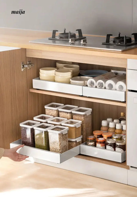 LAZYCORNER Pull Out Storage Tray from maija