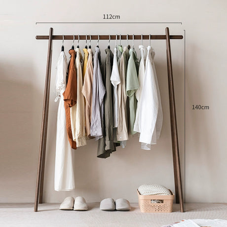 Jessie Solid Wood Clothing Rack from maija