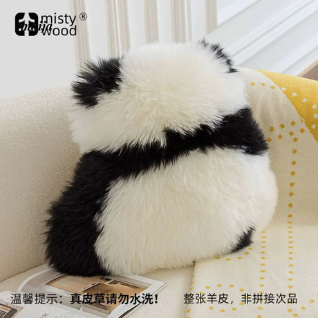 MISTYWOOD Cute Woolen Pillow Panda Design from MISTYWOOD