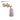 COLOURHUNTER Pink Treasure Glass Flower Vase from maija