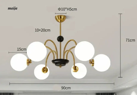 GVG Scandinavian Modern Minimalistic Ceiling Lamp from GVG