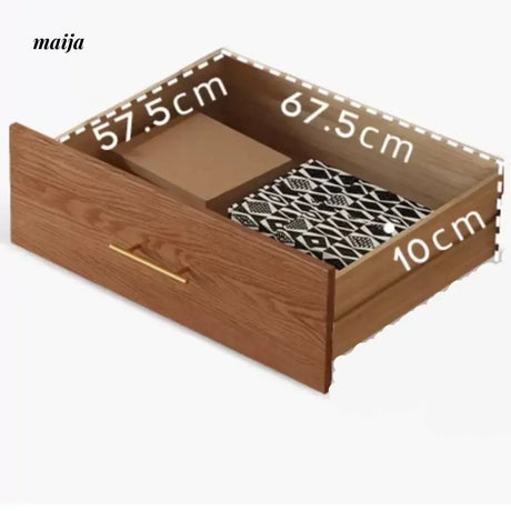 Japanese Style Solid Wood Sofa with Storage System from AI