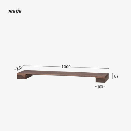 MUMO Clara Solid Wood Desktop Storage Riser from MUMO