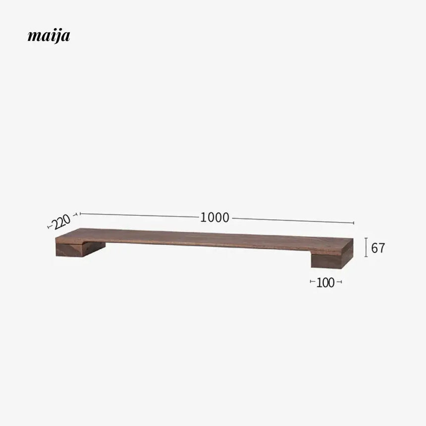 MUMO Clara Solid Wood Desktop Storage Riser from MUMO