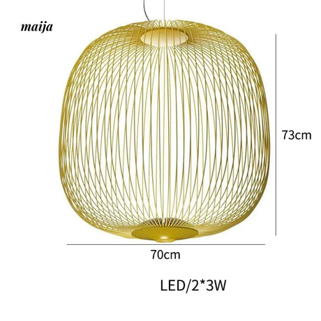 Bird Cage Slim Ceiling Light from maija