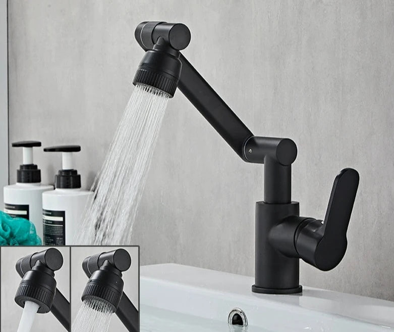 Universal Rotating Copper Washbasin Faucet from Kaiyashi