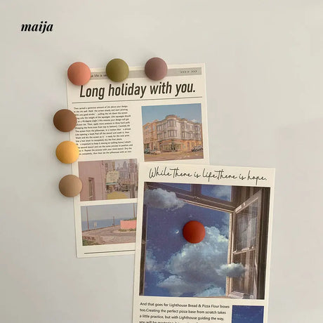 Button Fridge Magnets from maija