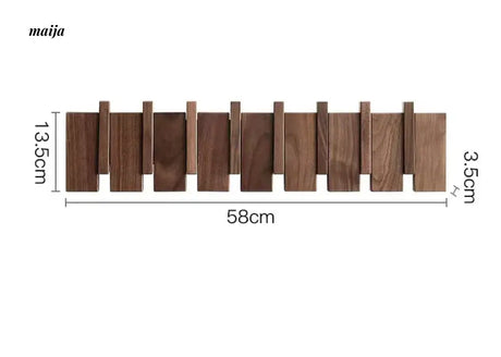 KIMACHI Wooden Piano Key Coat Hooks from KIMACHI
