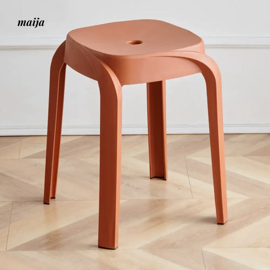(Set of 2) Kramer Plastic Dining Stool