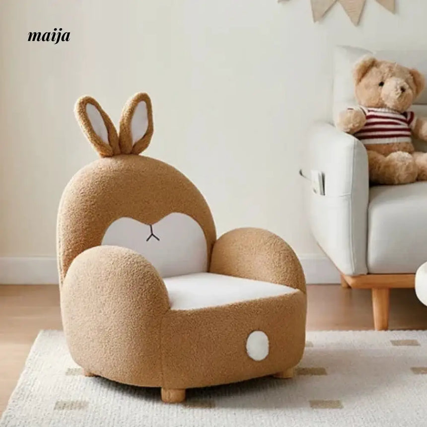 LINSYKIDS Cartoon Children's Reading Sofa from LINSY KIDS