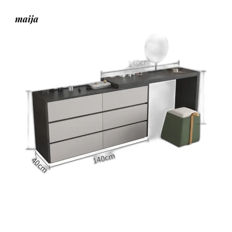 MEIHOUSE Dressing Table Bedroom Universal Storage System from MEIHOUSE