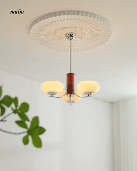 NANCY Solid Wood All-Copper Cream Wind Bedroom Lamp from NANCY