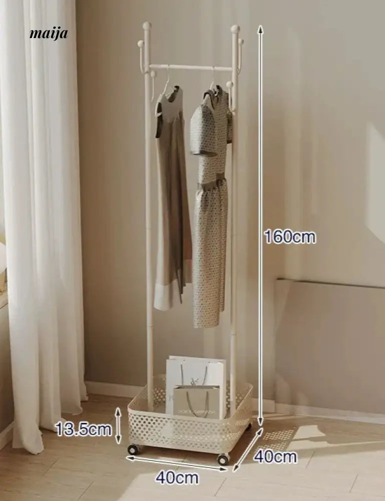 Marshall Load-Bearing Coat Hanger with Basket from AI