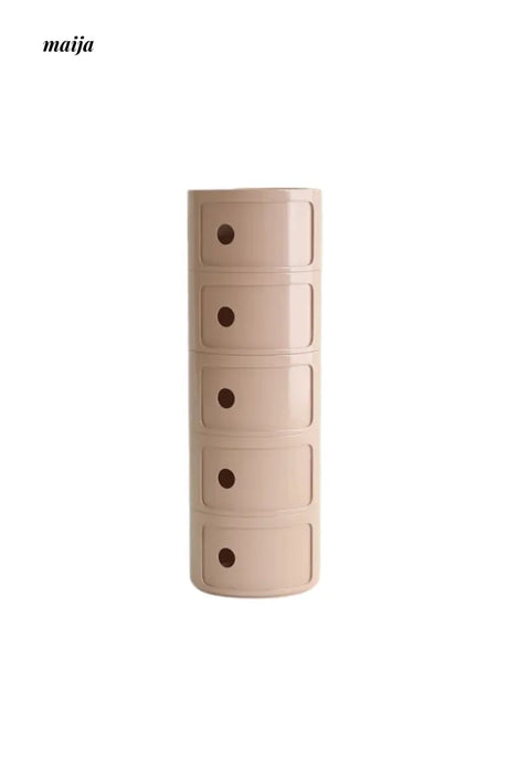 PUMPKIN BOX Round Minimalist Bedside Table from PUMPKIN BOX