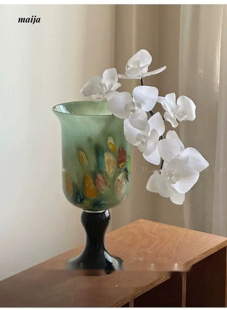 GUIFOU Wide Mouth Glass Water Vase from GUIFOU